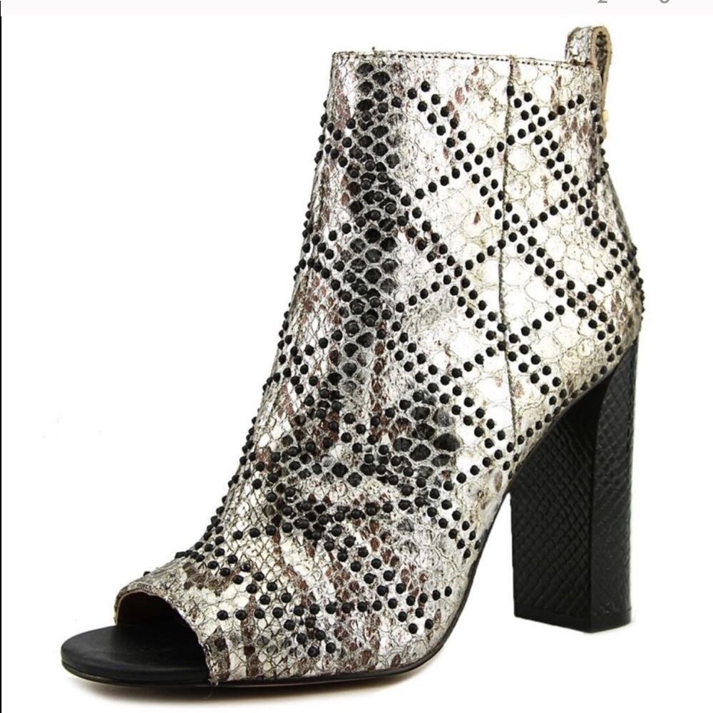 NEW!! Calvin Klein Jules Snakeskin Bootie!!